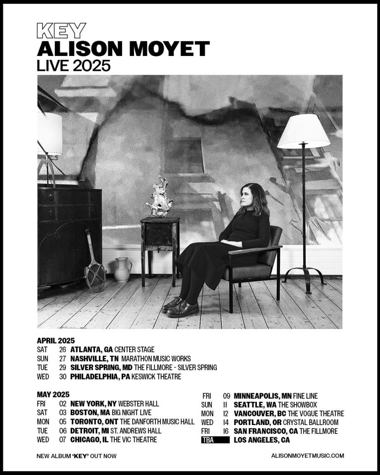 Key World Tour US and Canada Alisonmoyetmusic